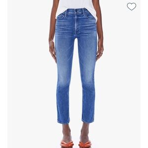 MOTHER Mid Rise Dazzler Ankle in Wish on a Star